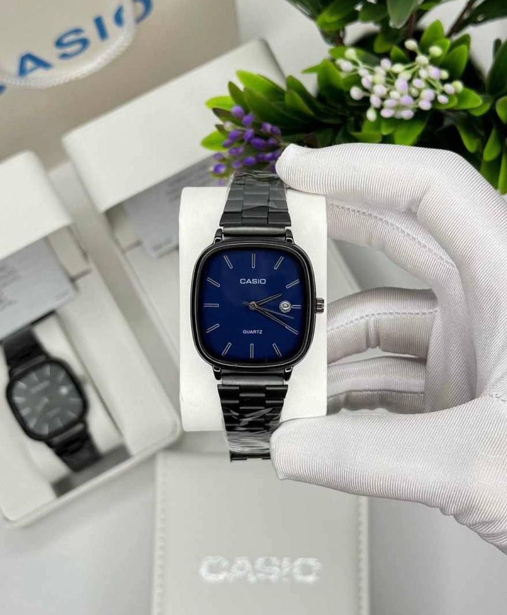Montre Casio Quartz Cadran Carré